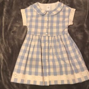 Baby Gap size 4 Ghingam dress